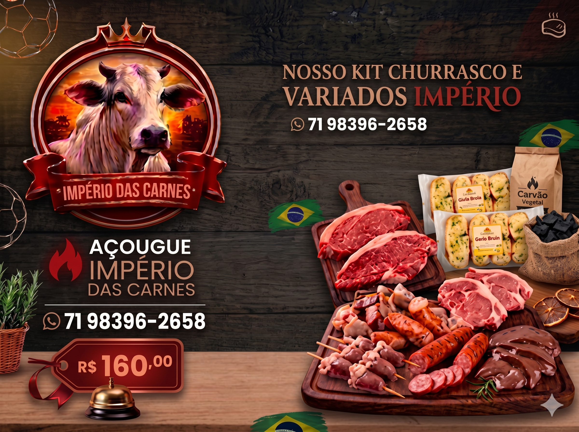 Kit Churrasco e Variados Império