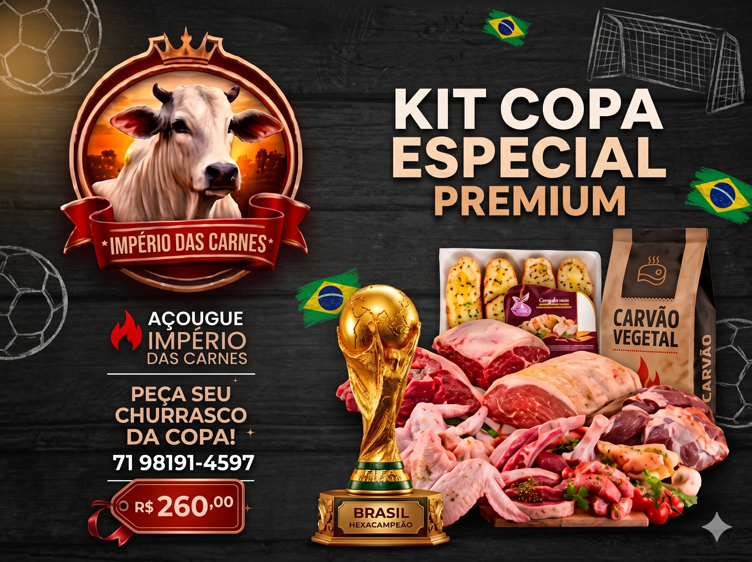 Kit Copa Especial Premium